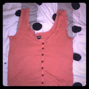 Cute bottom down crop top